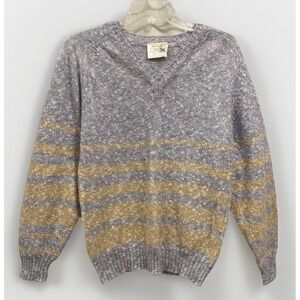 Shetland Made In Scotland Wool Blend Long Sleeve Sweater Women's Size Medium